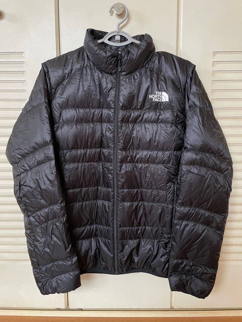 ノースフェイス　ライトヒートジャケット　ダウン　タグ付き　サイズM