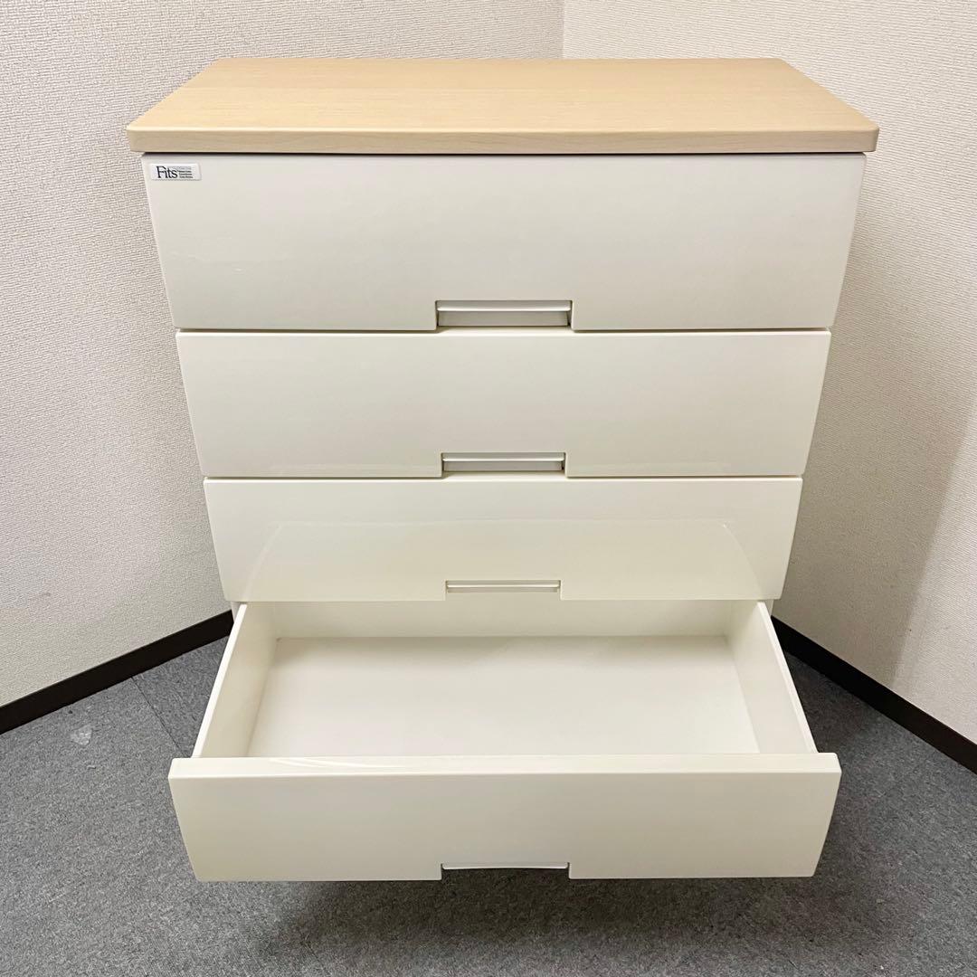 Fits フィッツ 6段 プラスチックチェスト 衣装ケース （女性オーナー）F