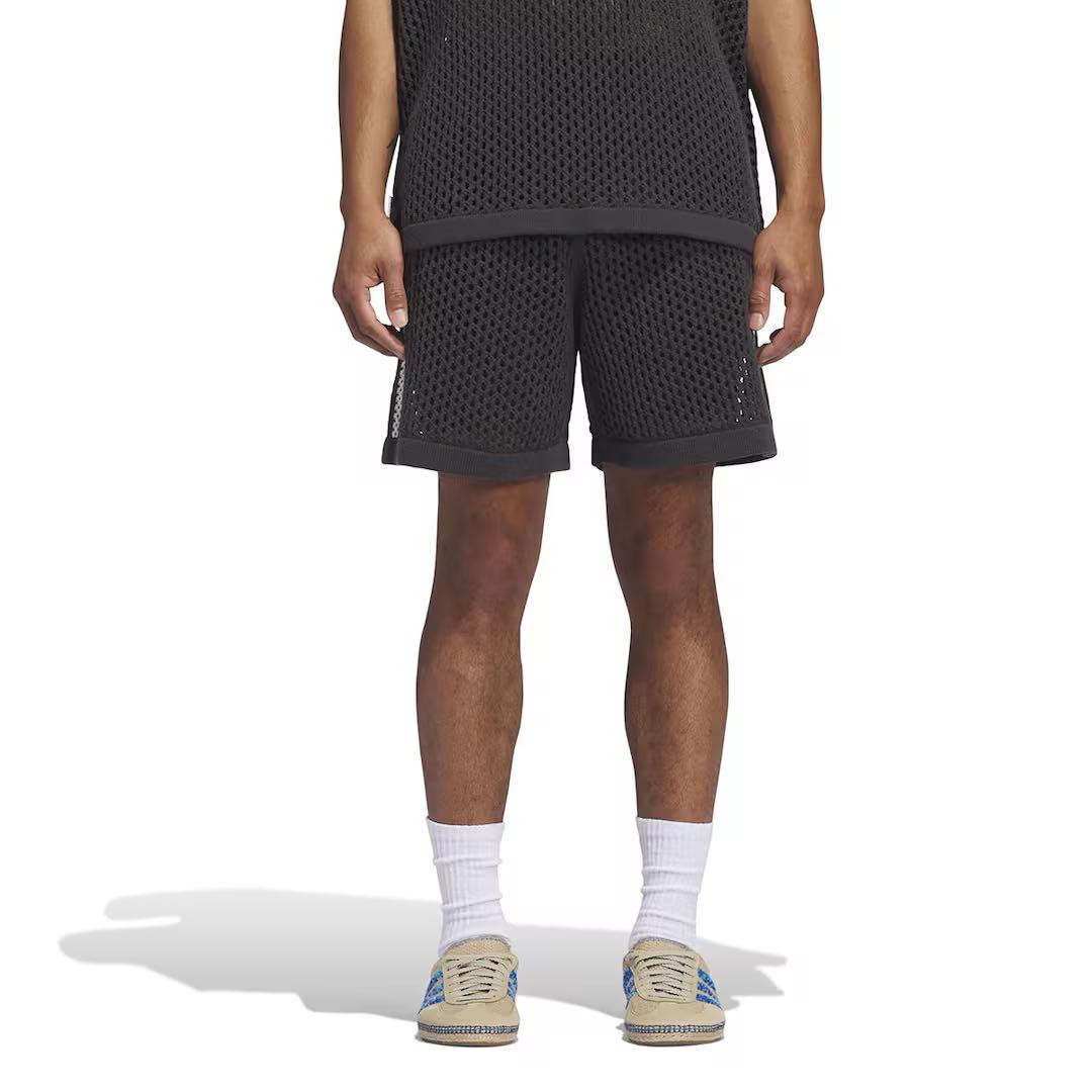 【新品完売品】adidas clot crochet shorts 2XL 黒