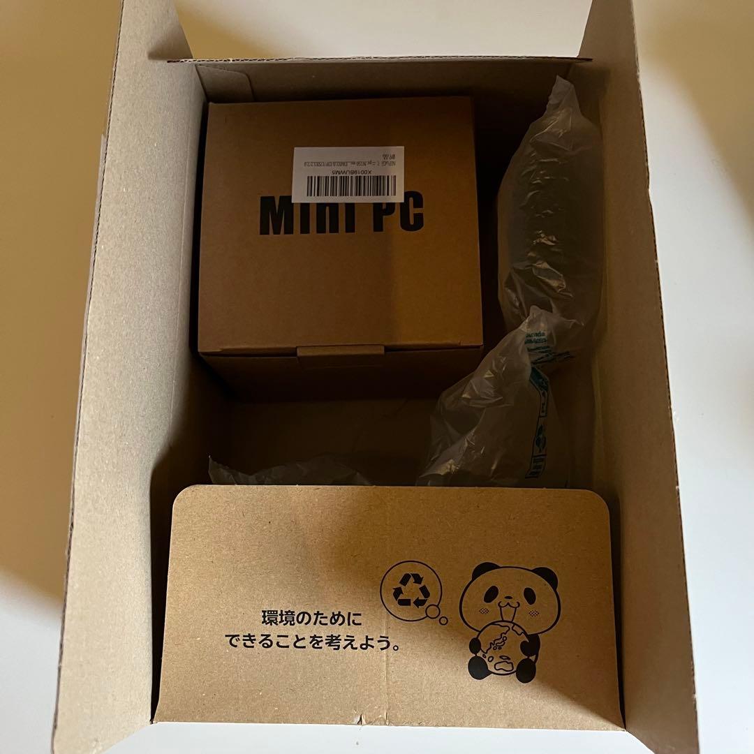 【 新品 】NiPoGi ミニPC SSD256GB メモリ8GB