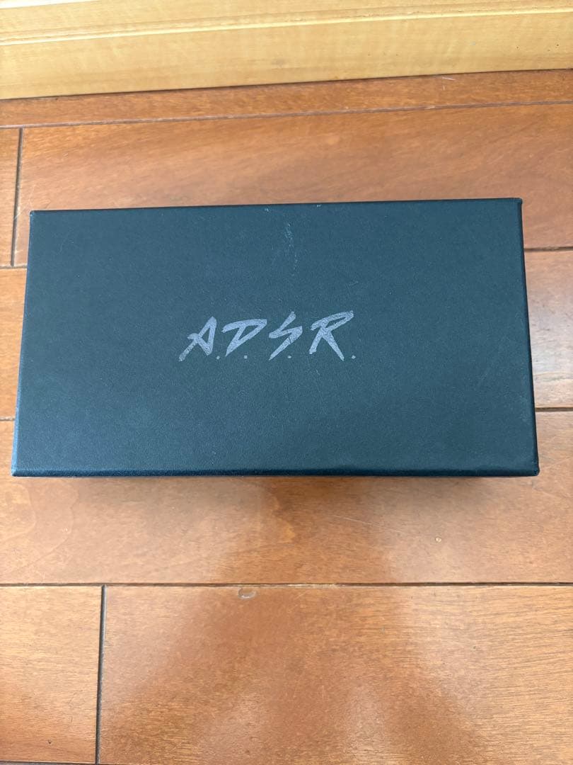 A.D.S.R. BAZ サングラス シルバーフレーム ケース・外箱・クロス付き