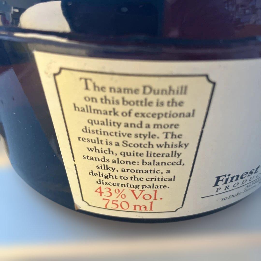 ウイスキー dunhill OLDMASTER FinestScotchWhisky
