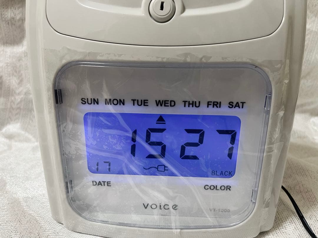 【新品未使用】 voice vt-1000 タイムレコーダー