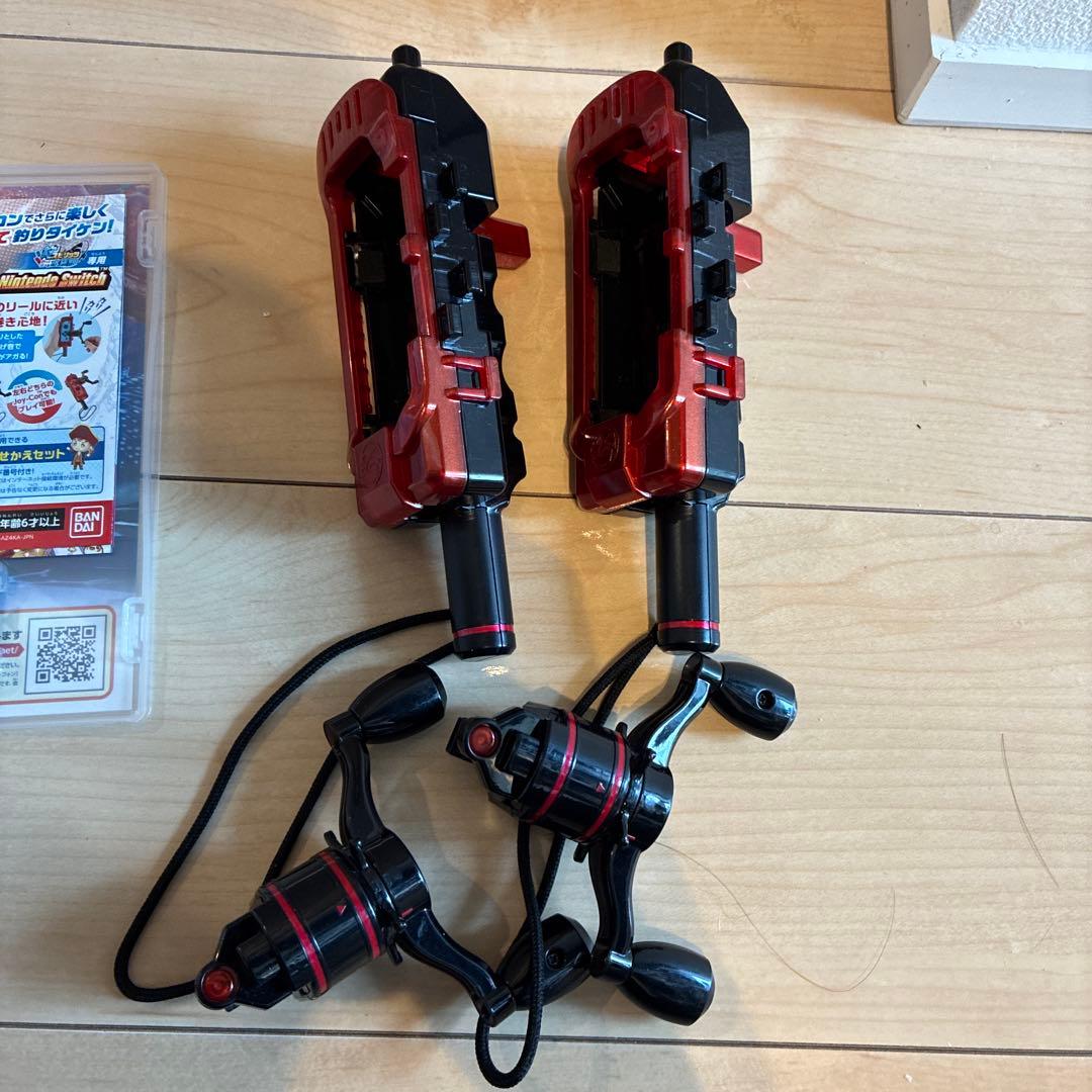 【中古・美品】釣りスピリッツ 釣って遊べる水族館 通常版　サオコン2台セット