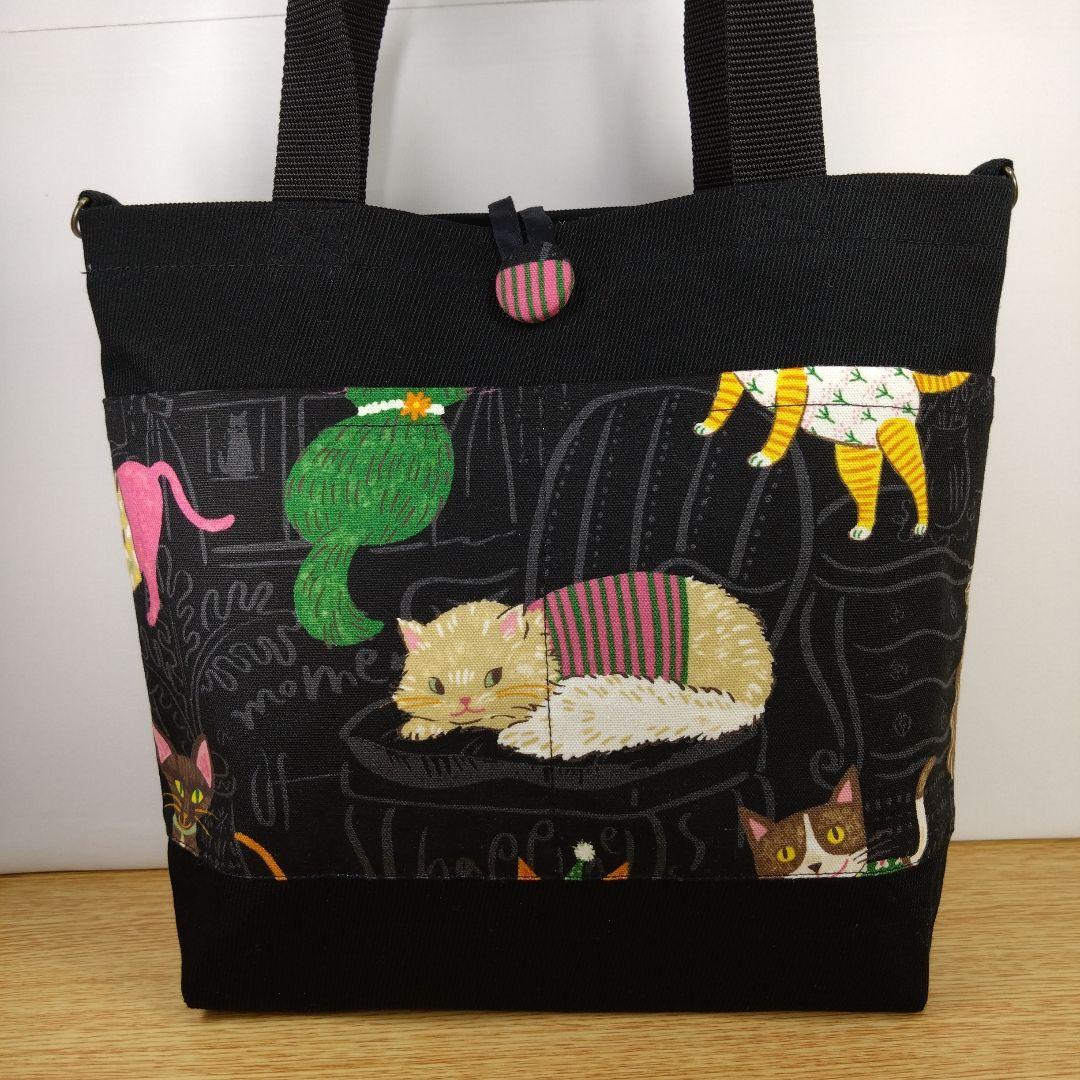 ハンドメイド(ねこ柄)　10点