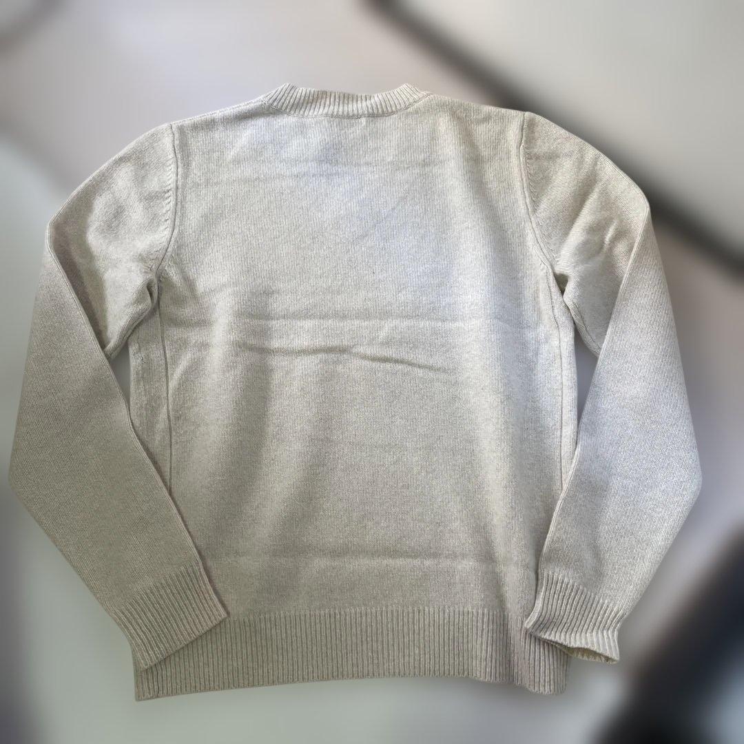 DRIES VAN NOTEN 100%ウール Vネックセーター