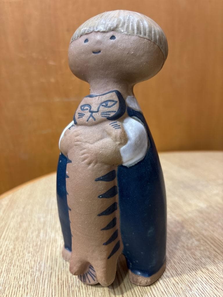 Lisa Larson リサラーソン UNGAR Pelle ペレ 少年と猫