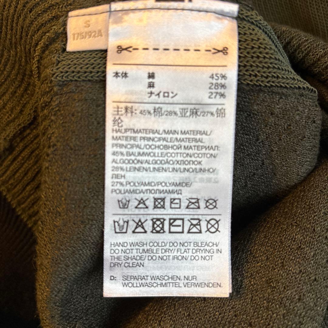 【未着用】Y-3 オリーブグリーン クルーネックセーター