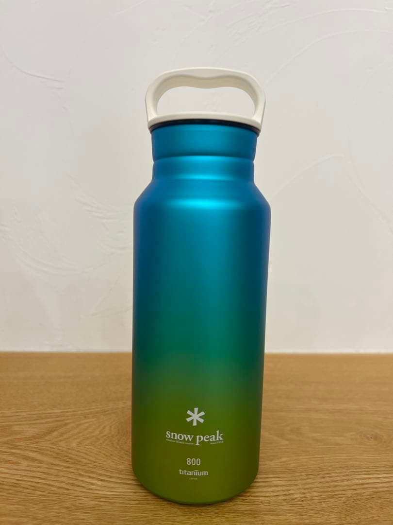  peak チタン水筒 800ml グラデーション（新品未使用品）