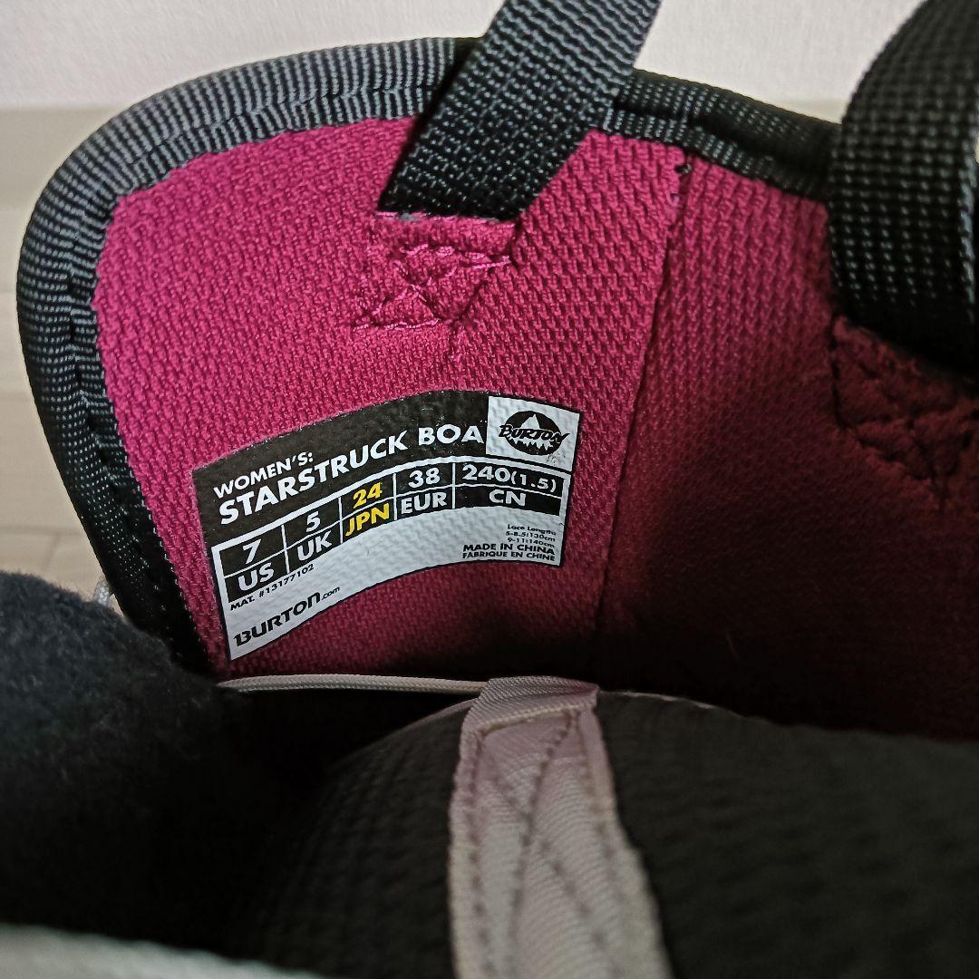 【極美品】 BURTON Startruck BOA ストノーボードブーツ　24