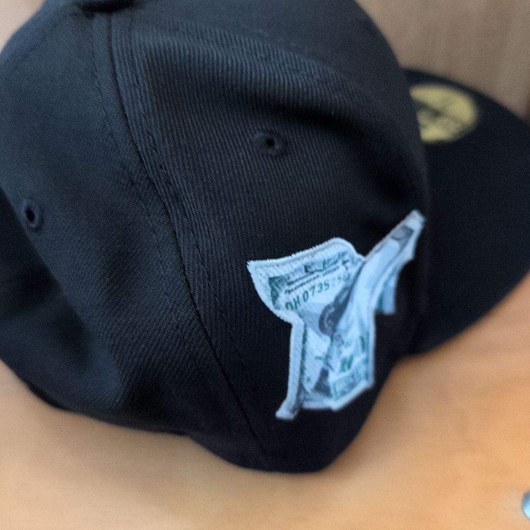 【黒 7-3/8】SUPREME New Era マネーボックスロゴ　キャップ