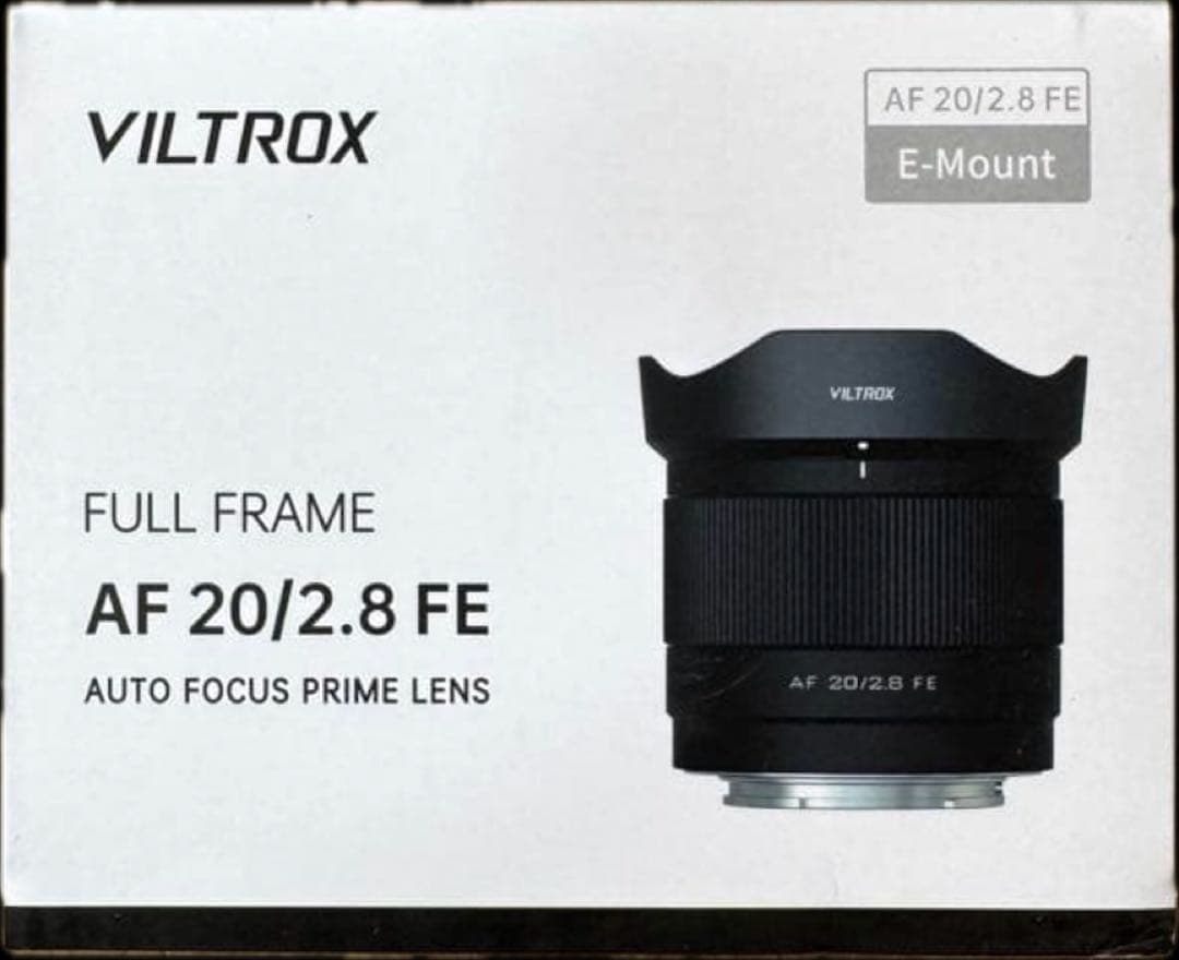 VILTROX AF 20mm F2.8 FE レンズ