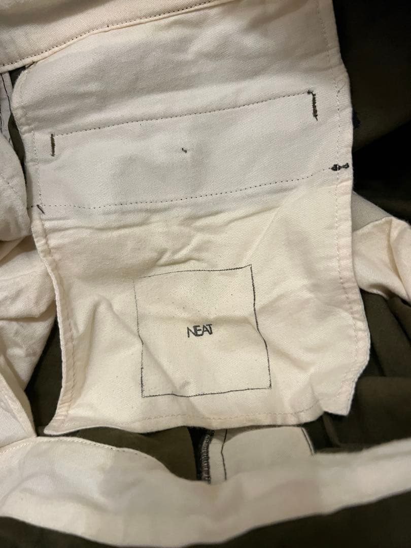 NEAT オーバーオール Mサイズ オリーブ