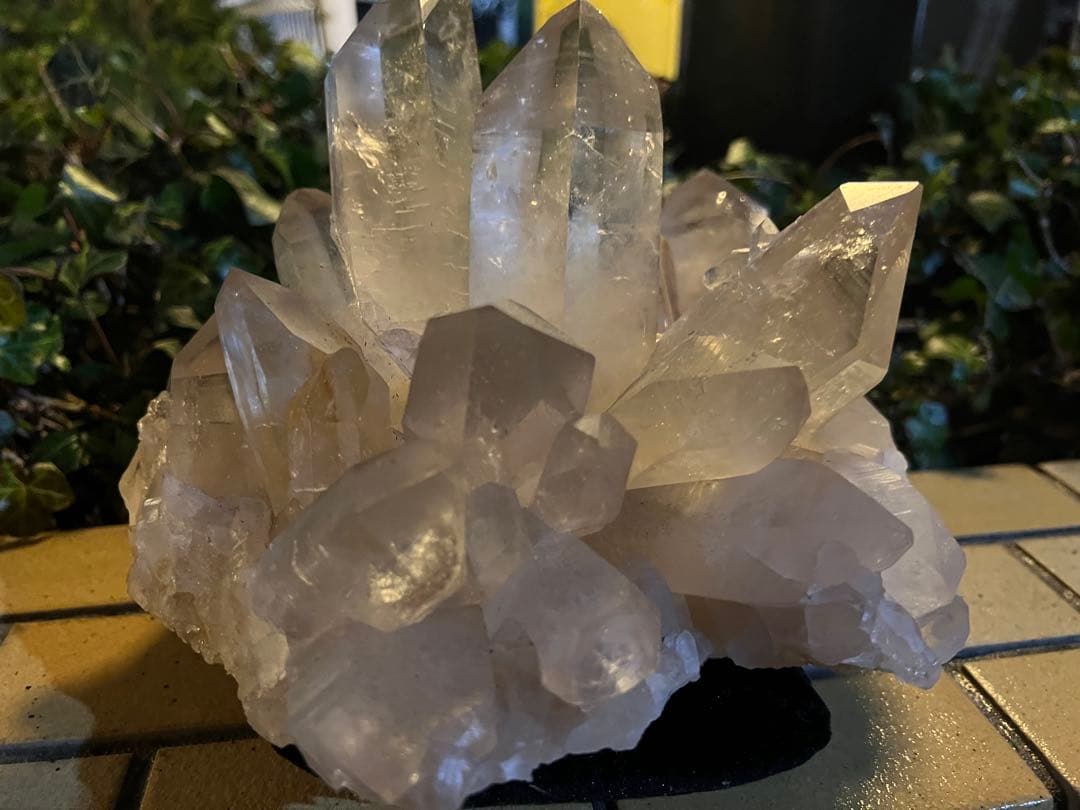 【大感謝際　年忘れ】 水晶 クラスター　南マニハール産　天然石　パワーストーン