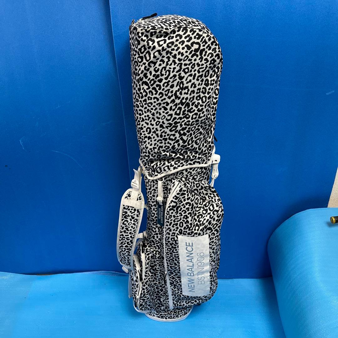 NEW BALANCE BSTN906 ゴルフバッグ ヒョウ柄