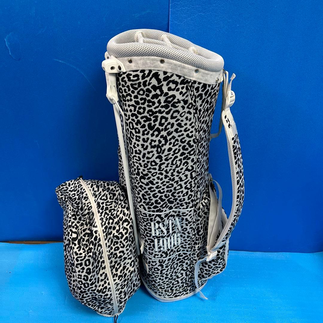 NEW BALANCE BSTN906 ゴルフバッグ ヒョウ柄