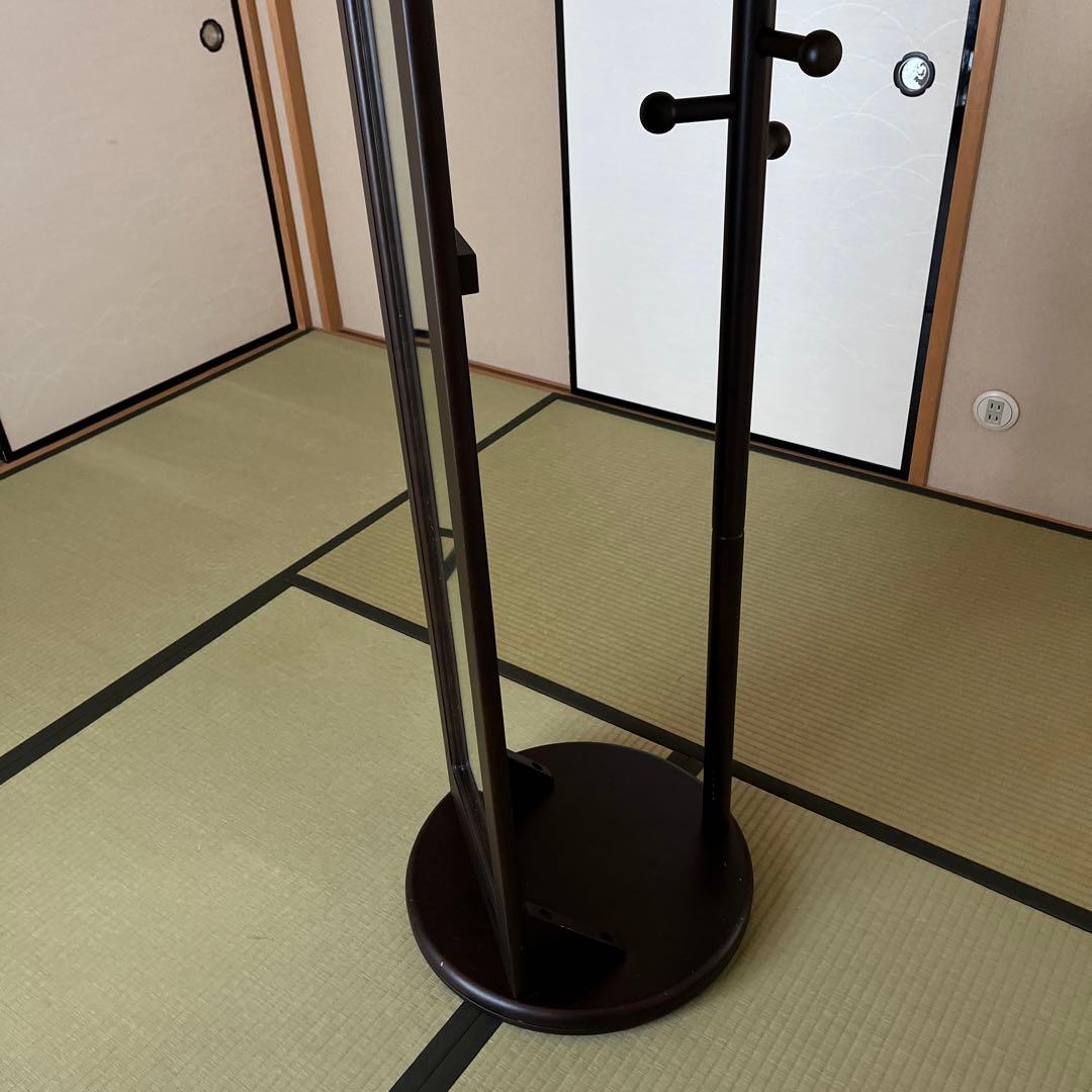 ミラー付き回転ハンガー