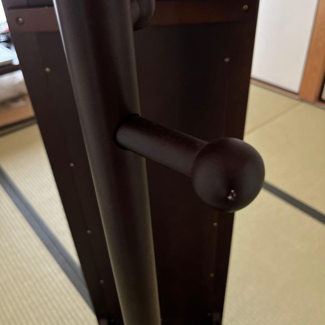 ミラー付き回転ハンガー