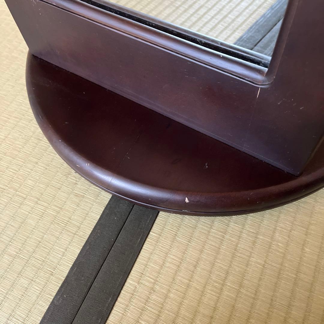 ミラー付き回転ハンガー