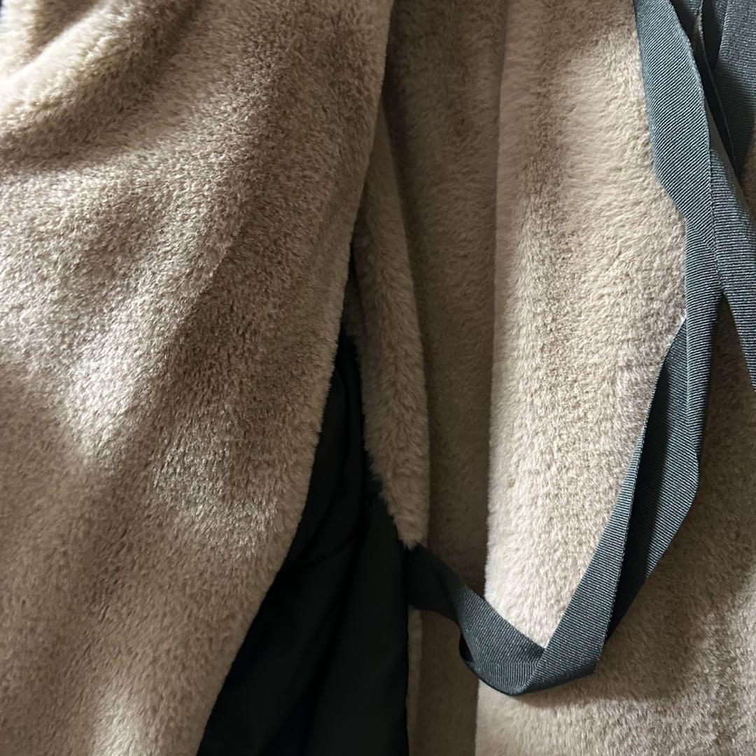 ZARA ファー付きモッズコート