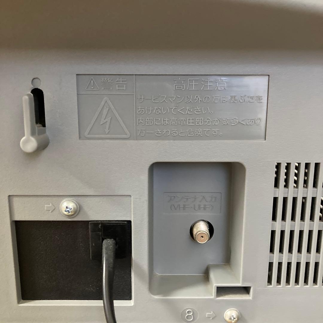 SHARP 17FLAT ブラウン管テレビデオ VT-17V6-JB