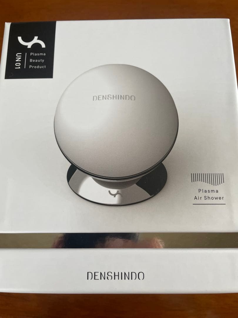 DENSHINDO プラズマ エアシャワー 美顔器 Un アン　ポーチ付き