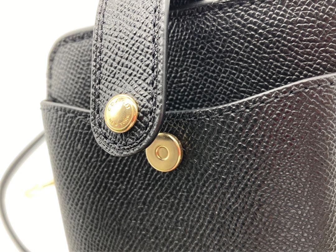 ［レア〕coachコーチ　スマホショルダー　クロスボディ　ブラック