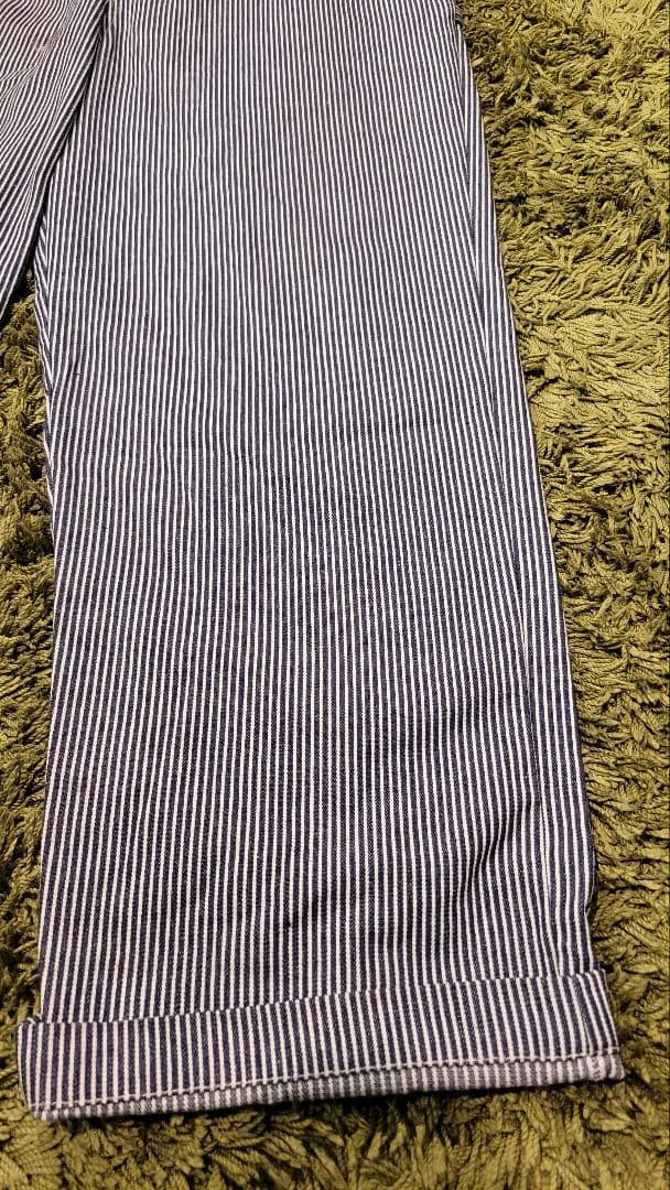 パンディエスタ ジャパン　つなぎ　刺繍　ヒッコリー