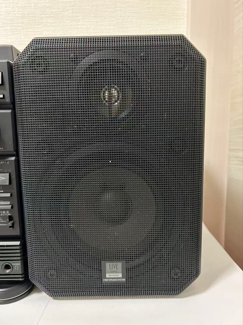 SHARP シャープ CD-X17-BK ミニコンポ CD カセット　ジャンク品