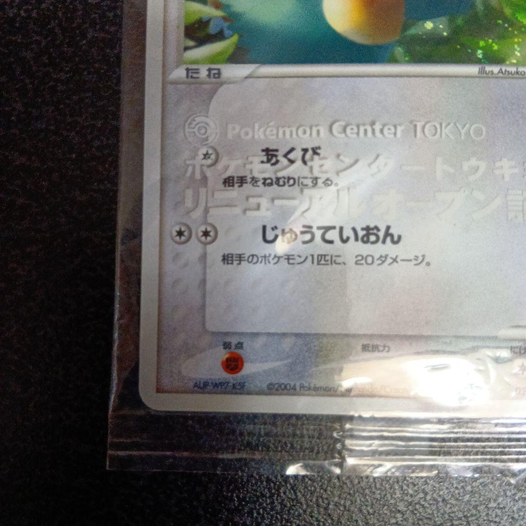 未開封　ラルースのゴンベ　ポケモンセンタートウキョー　リニューアルオープン記念