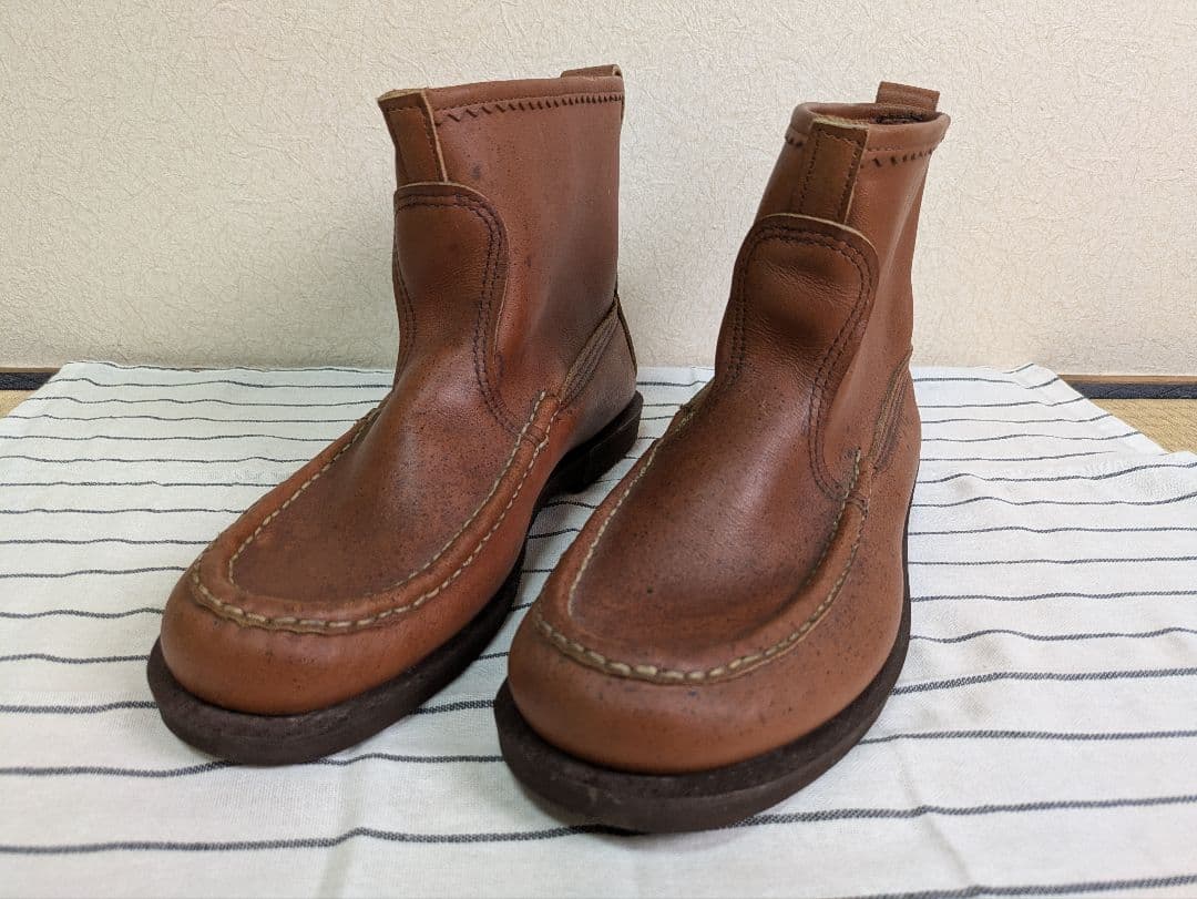 ラッセルモカシン ノックアバウト 8H EE ブーツ