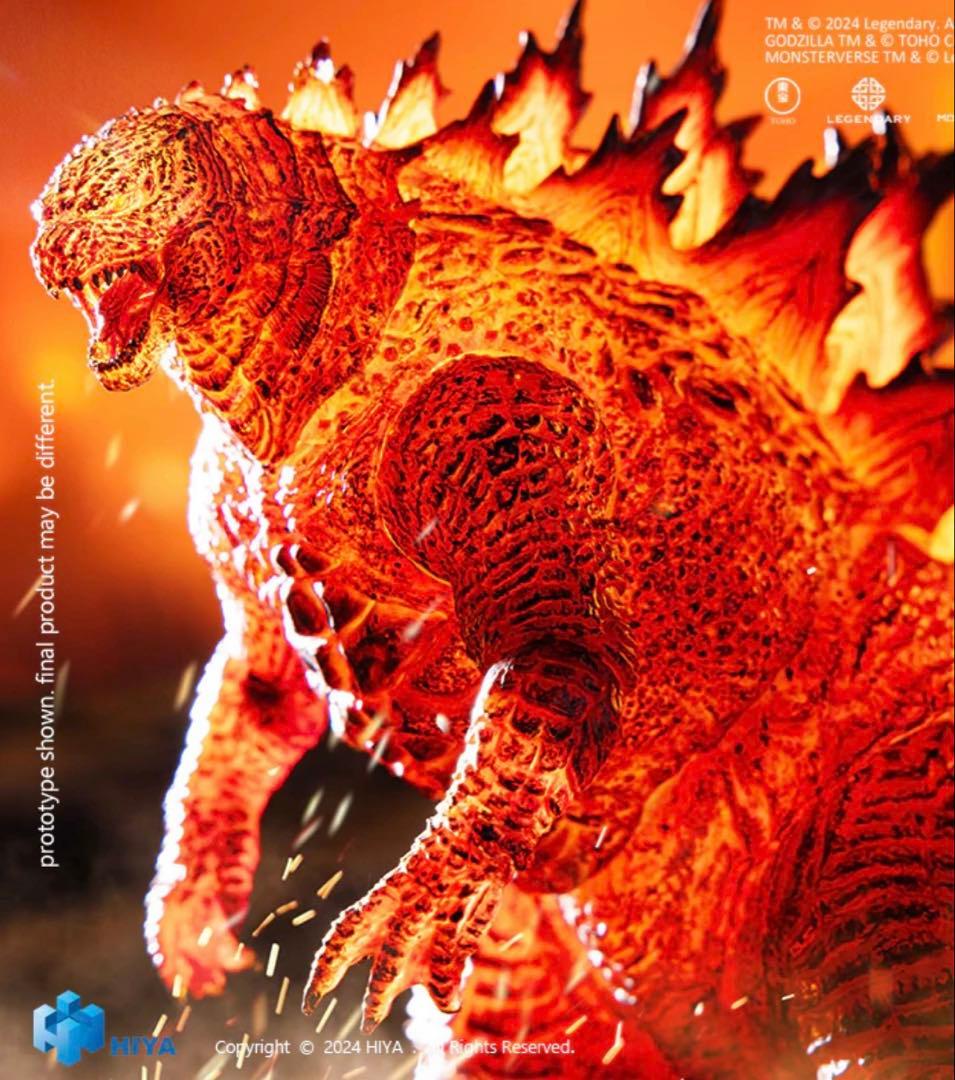 HIYATOYS バーニングゴジラ(2019)バトルVer. 箱無し本体のみ