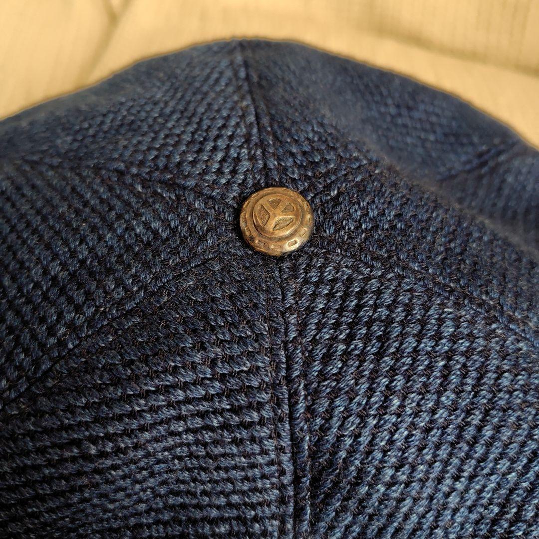 PORTERCLASSIC　ポータークラシック　ダークブルー キャスケット