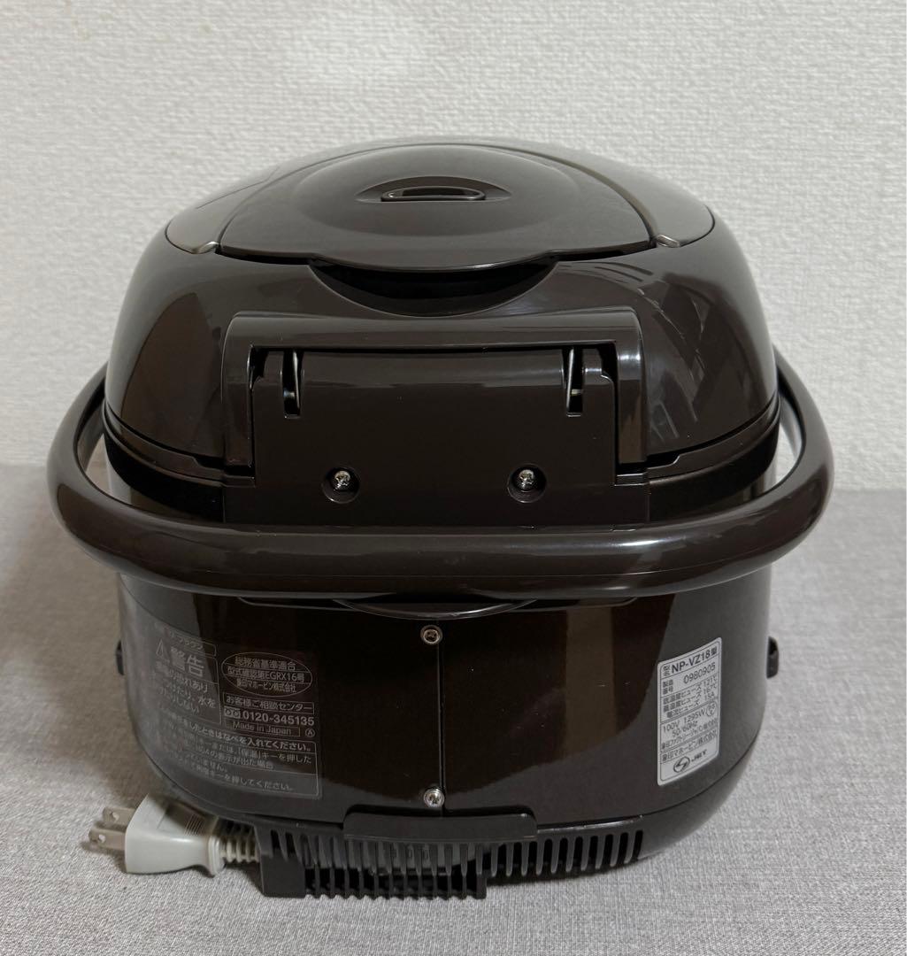 象印 極め炊き IH炊飯ジャーNP-VZ18 動作保証