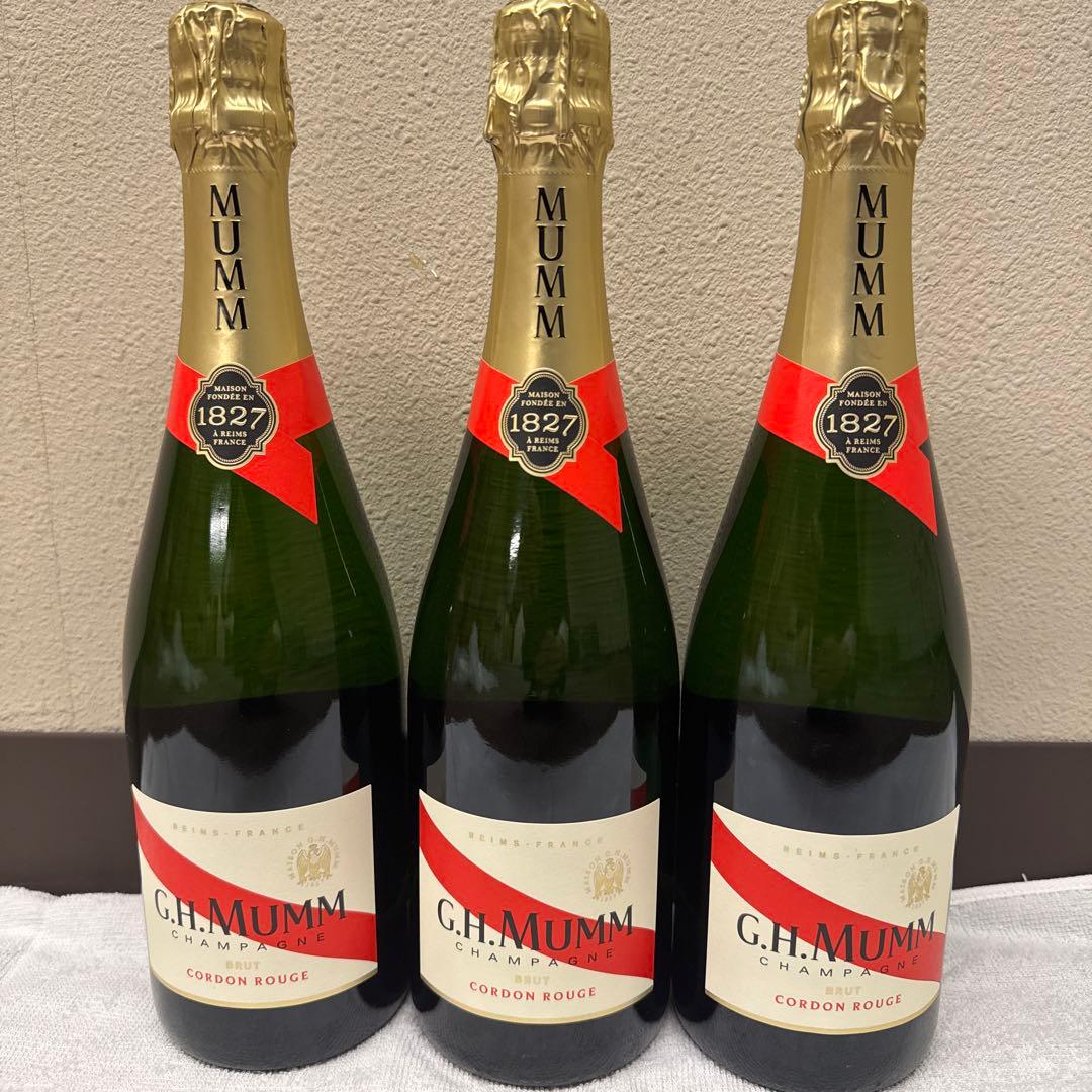 G.H. Mumm コルドン ルージュ 750ml 3本セット