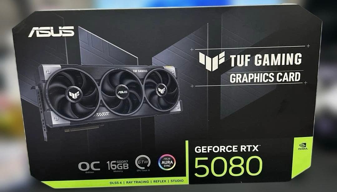 グラフィックボード・グラボ・ビデオカード ASUS TUF Gaming GeForce RTX 5080