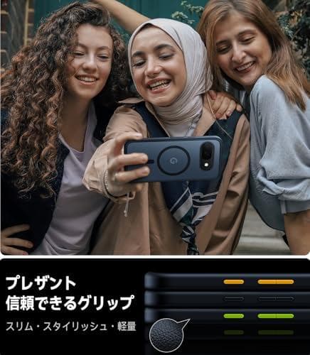 TORRAS Google Pixel 9a 用 ケース【米軍規格・Magsam