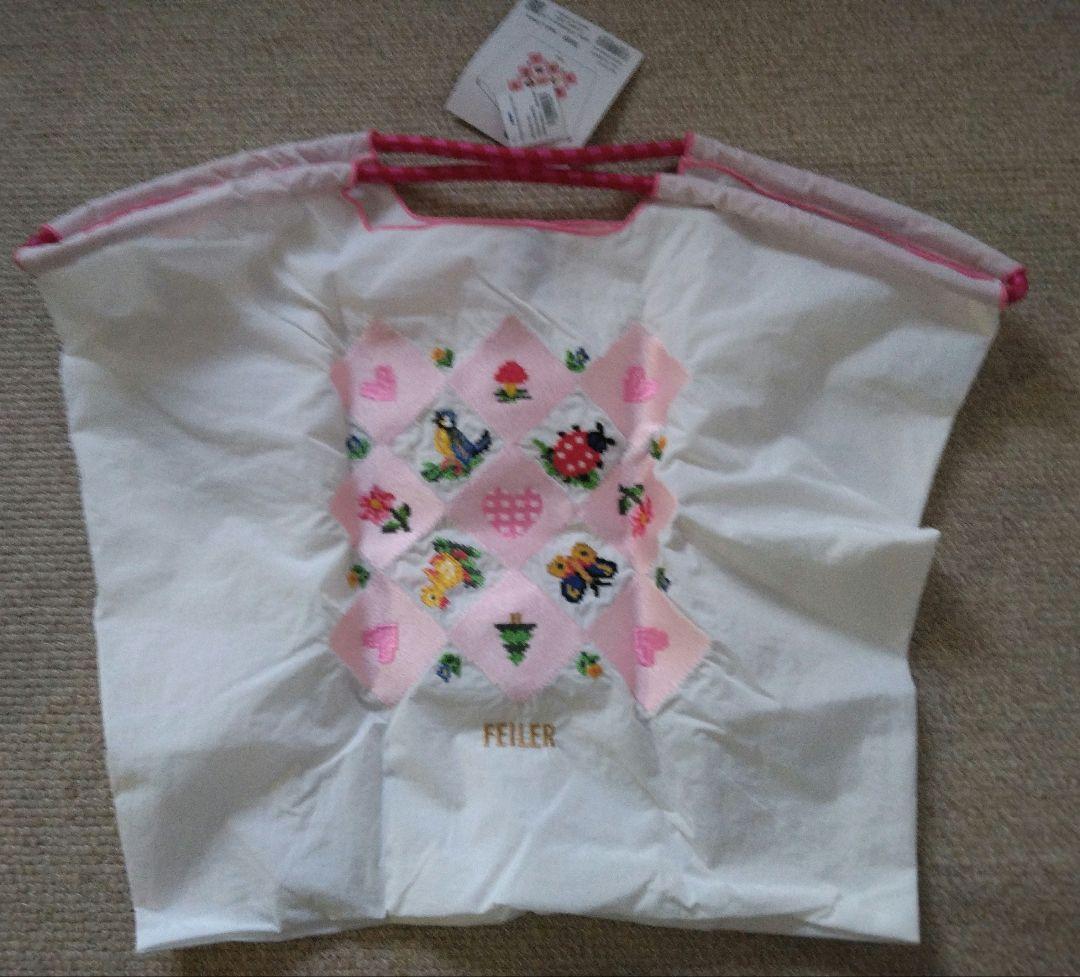 フェイラー　ボールアンドチェーン　エコバッグ　新品未使用　Lサイズ