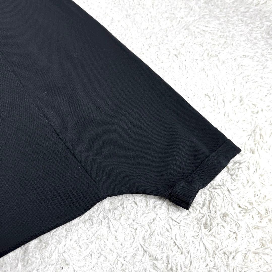 コムデギャルソン ポリエステルジャージー サルエルパンツ 2005年 ブラック