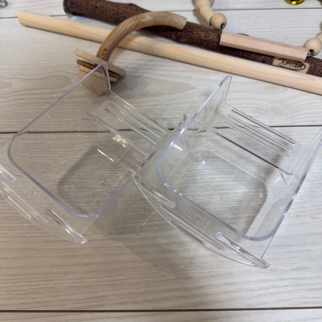 HOEI 鳥かご 35手のり ケージ(くすみピンク) ミニマルキャリーS