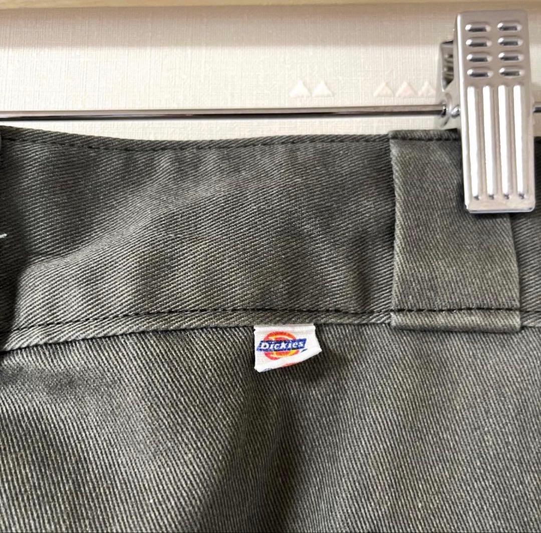 レアカラー USA製 古着 80's ディッキーズ チビタグ ワークパンツ