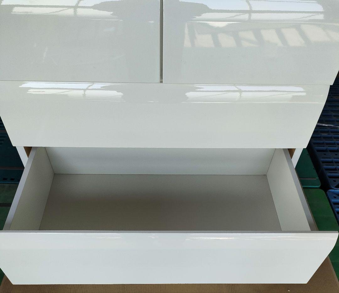 ニトリ　4段　ローチェスト　WISH3 80-4LC-WH