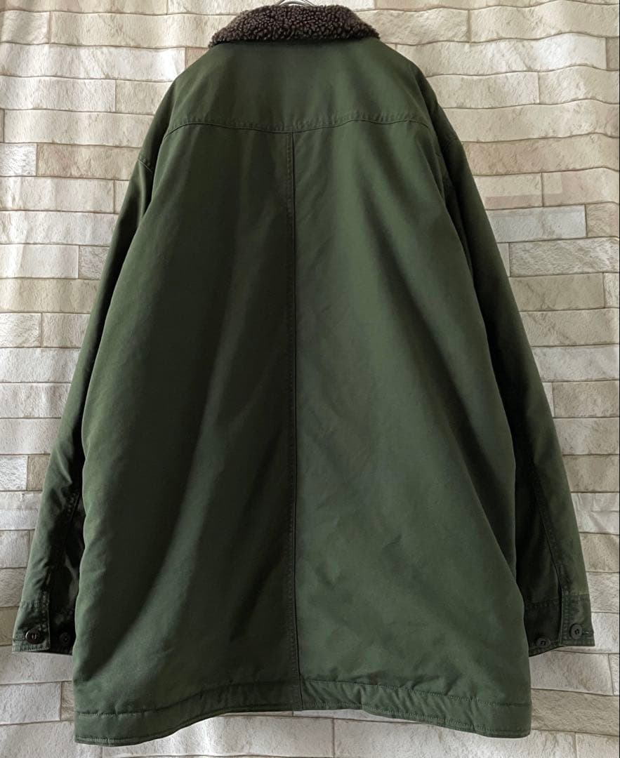 エルエルビーン フィールドコート ハンティングジャケット 裏ボア グリーン L