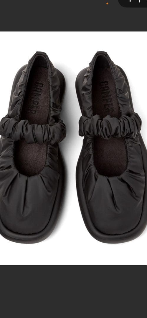 新品、未使用品。カンペールフラットシューズ