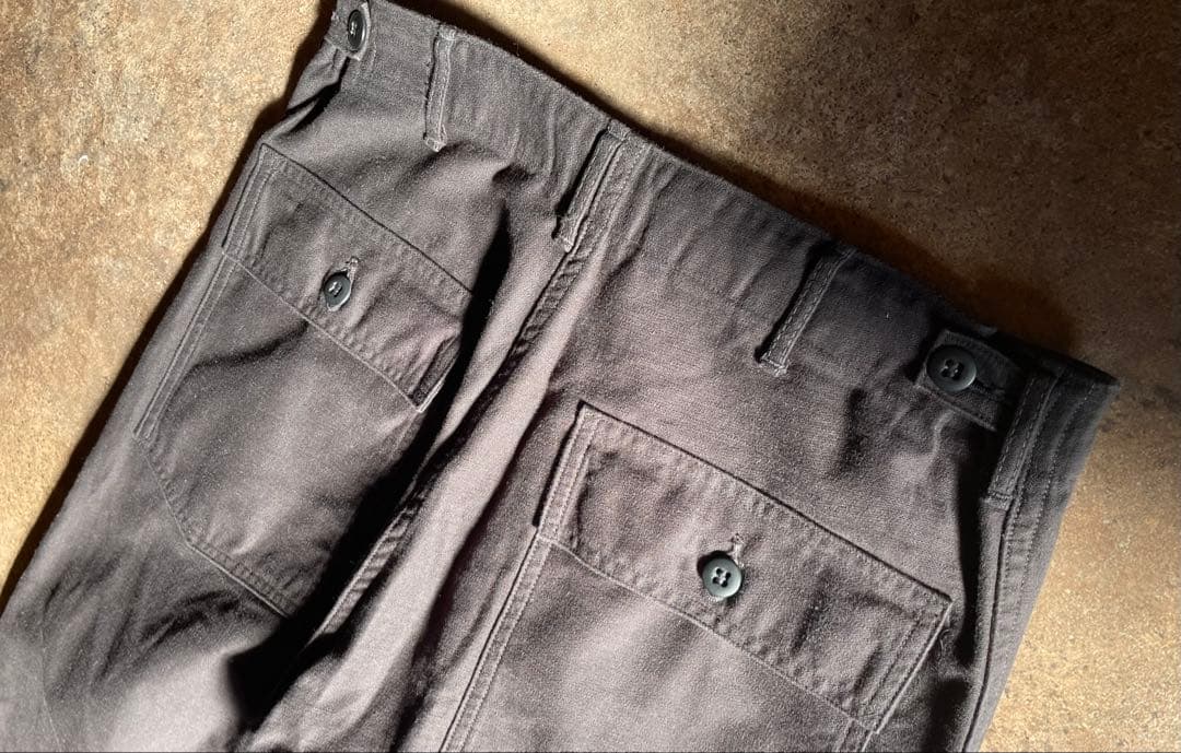 オアスロウ orSlow ファティーグパンツ Regular Fit