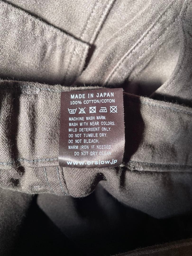 オアスロウ orSlow ファティーグパンツ Regular Fit