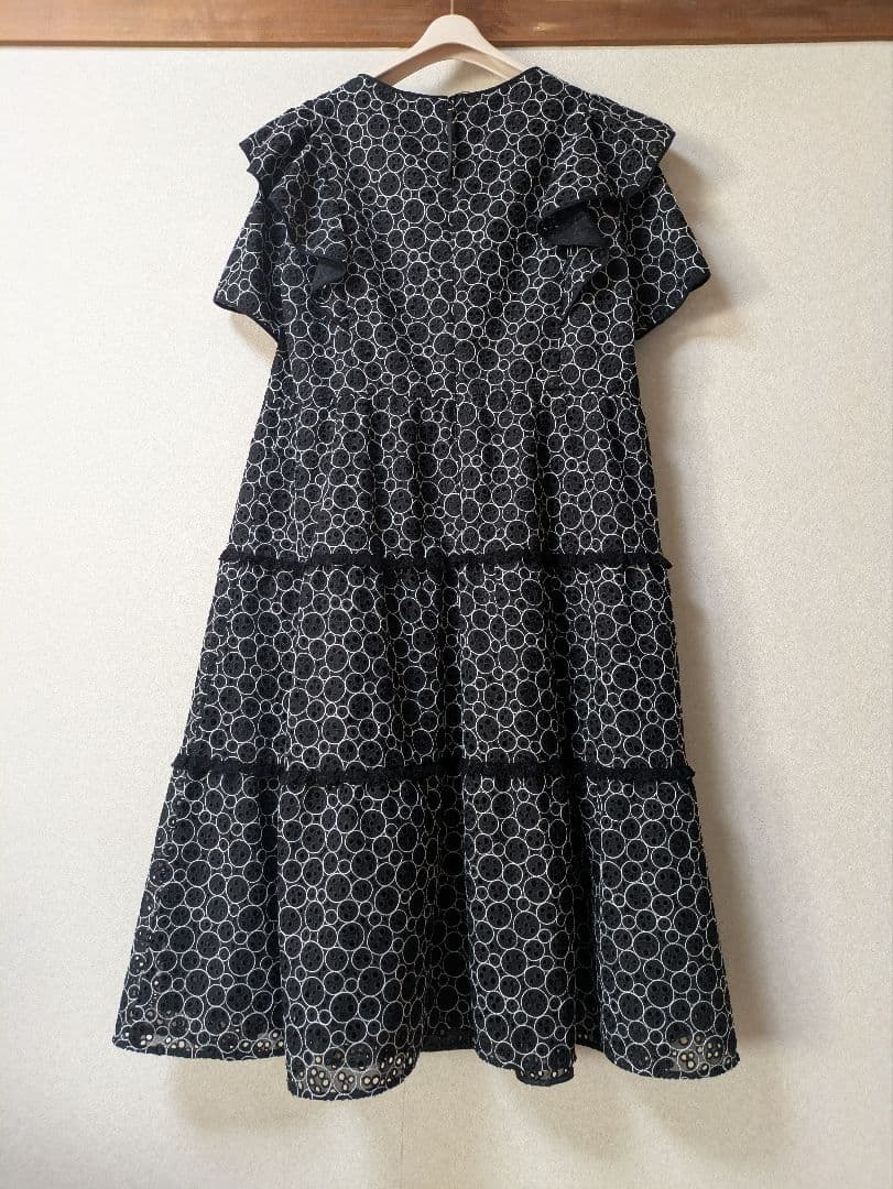 新品99,000円TO BE CHICワンピース豪華刺繍 大きいサイズ46サイズ