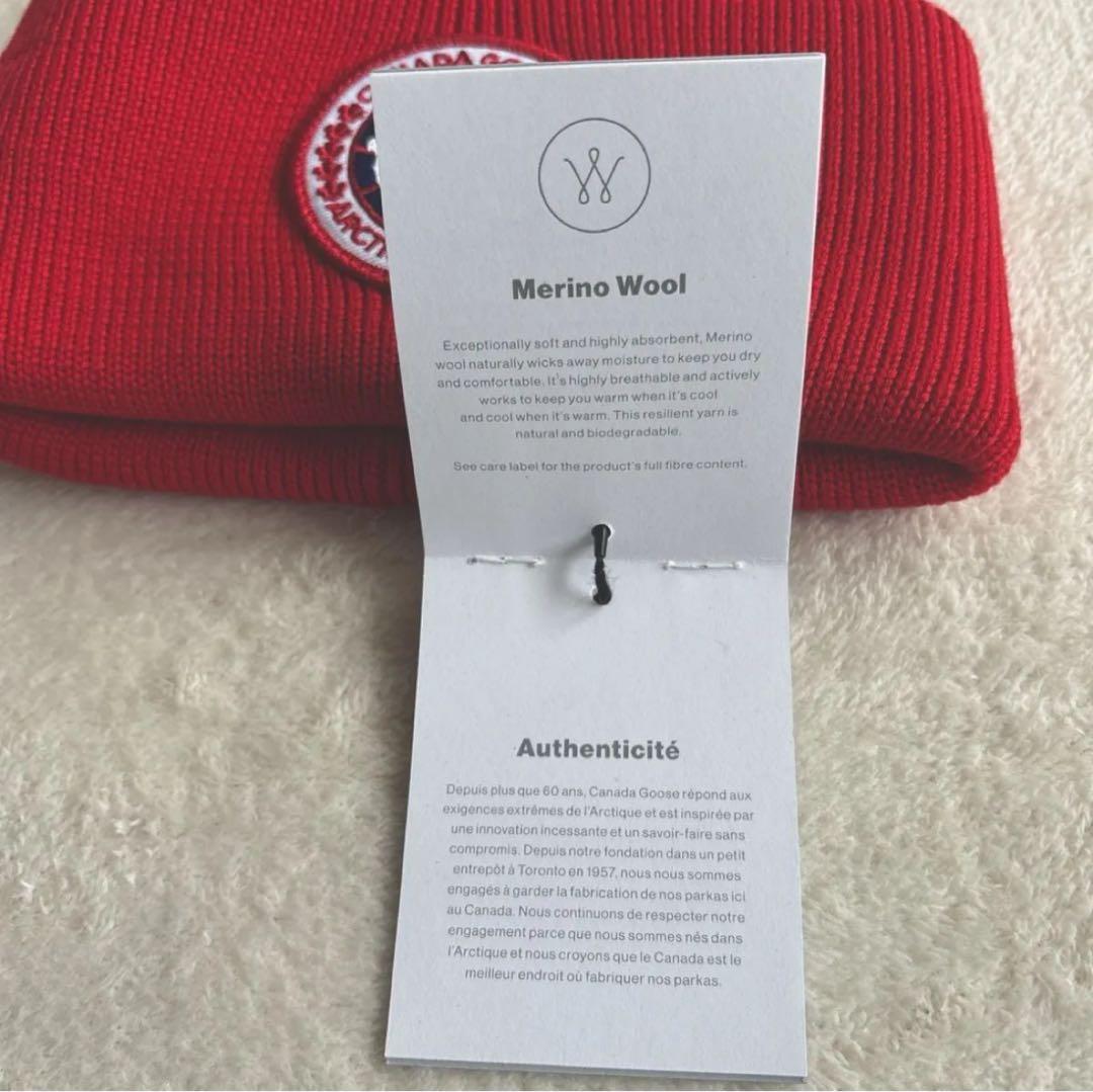 新品未使用   ウール ニット帽 ビーニー ユニセックス