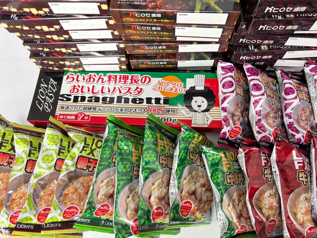 【特盛】インスタントカレー・ラーメン・ライス・丼・パスタ★計134食分お得セット