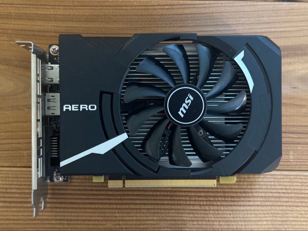 グラフィックボード・グラボ・ビデオカード MSI GeForce GTX 1650 AERO ITX 4G